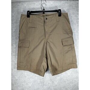 Pentagon Tactical Men's Lycos Tactical Cargo Shorts Size 33” Khaki